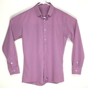 State & Liberty mens long sleeve button down dress shirt large